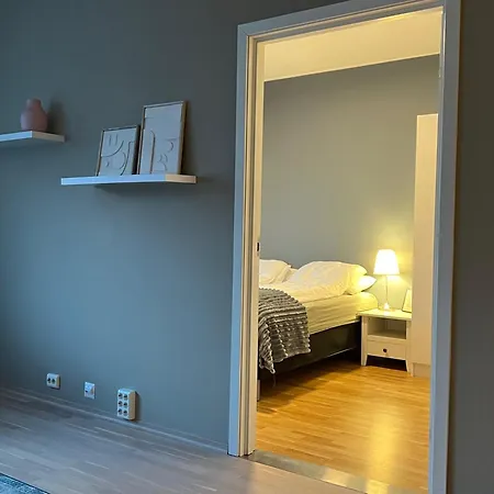 Arctic Aurora In Center Of Apartment